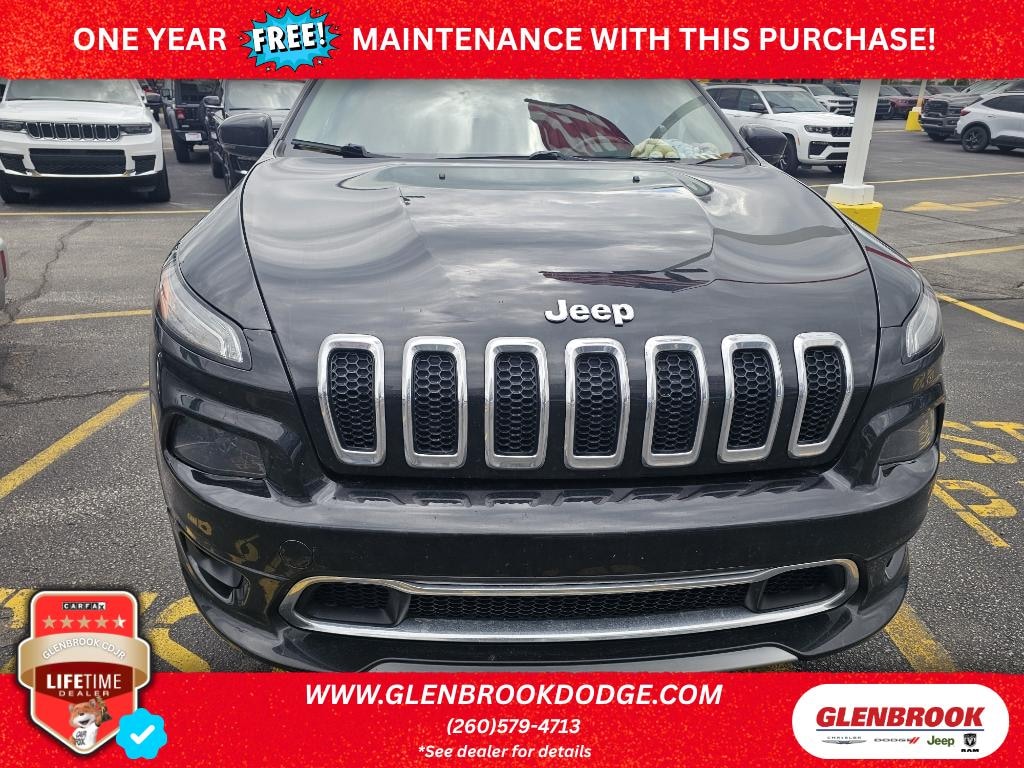 Used 2018 Jeep Cherokee Overland Sport Utility