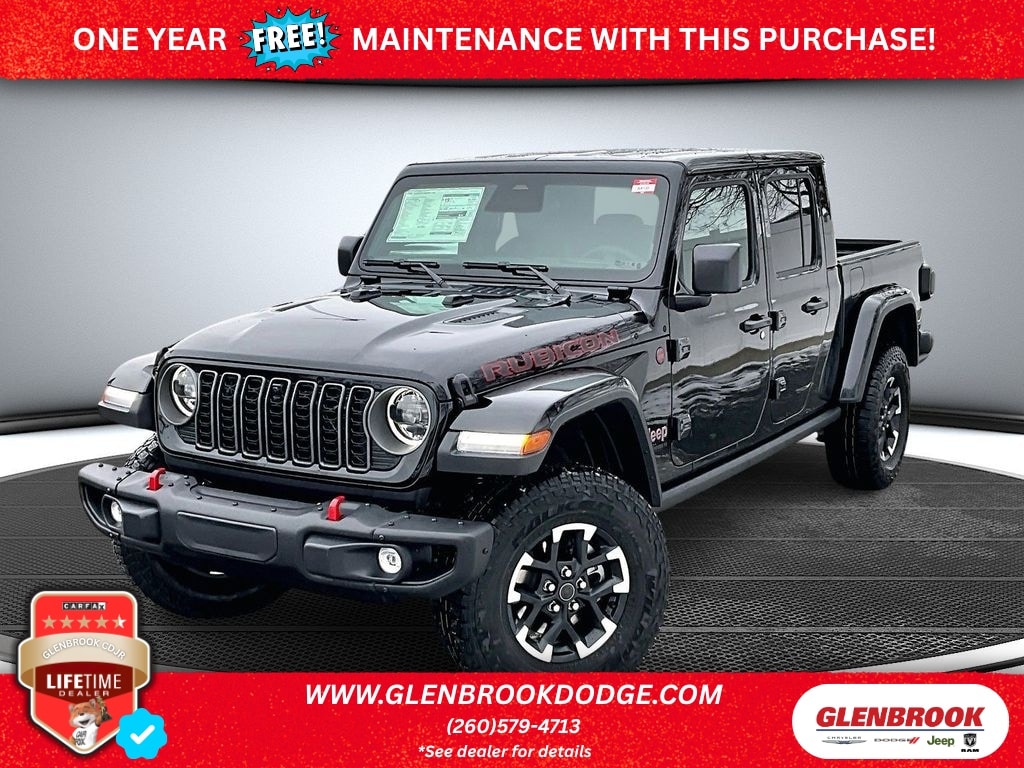 New 2026 Jeep Gladiator RUBICON X 4X4 Pickup