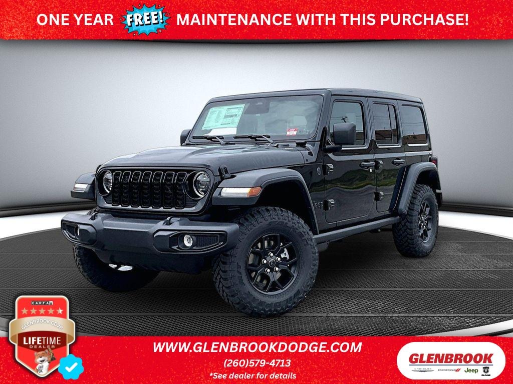 New 2026 Jeep Wrangler 4-DOOR WILLYS Sport Utility
