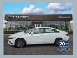 New 2026 Hyundai Elantra Hybrid Blue Sedan