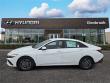 New 2025 Hyundai Elantra Hybrid Blue Sedan