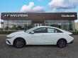 New 2026 Hyundai Elantra Hybrid Blue Sedan