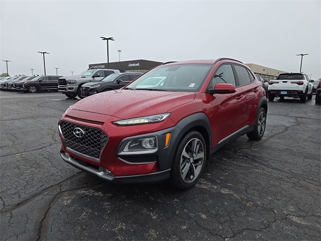 Certified 2021 Hyundai Kona Ultimate with VIN KM8K5CA54MU635125 for sale in Fort Wayne, IN