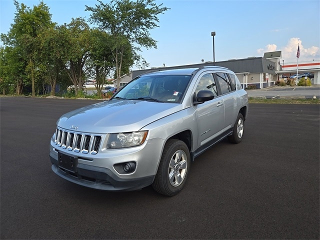 Used 2014 Jeep Compass Sport with VIN 1C4NJCBA7ED574055 for sale in Fort Wayne, IN