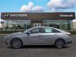 New 2025 Hyundai Elantra Hybrid Blue Sedan