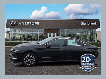 2026 Hyundai Sonata Hybrid Blue Sedan