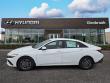 New 2025 Hyundai Elantra Hybrid Blue Sedan
