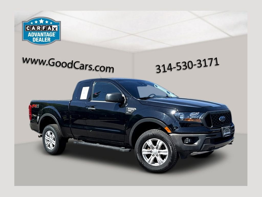 Shadow Black 2020 Ford Ranger XL SuperCab 4WD Pickup Truck Four-Wheel Drive Automatic