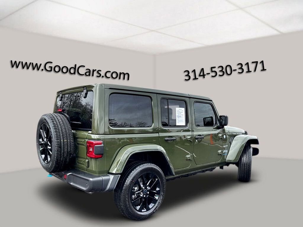 Used 2024 Jeep Wrangler 4xe Sahara Convertible