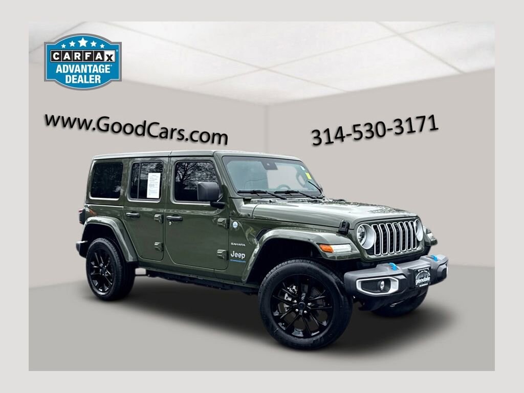 Used 2024 Jeep Wrangler 4xe Sahara Convertible