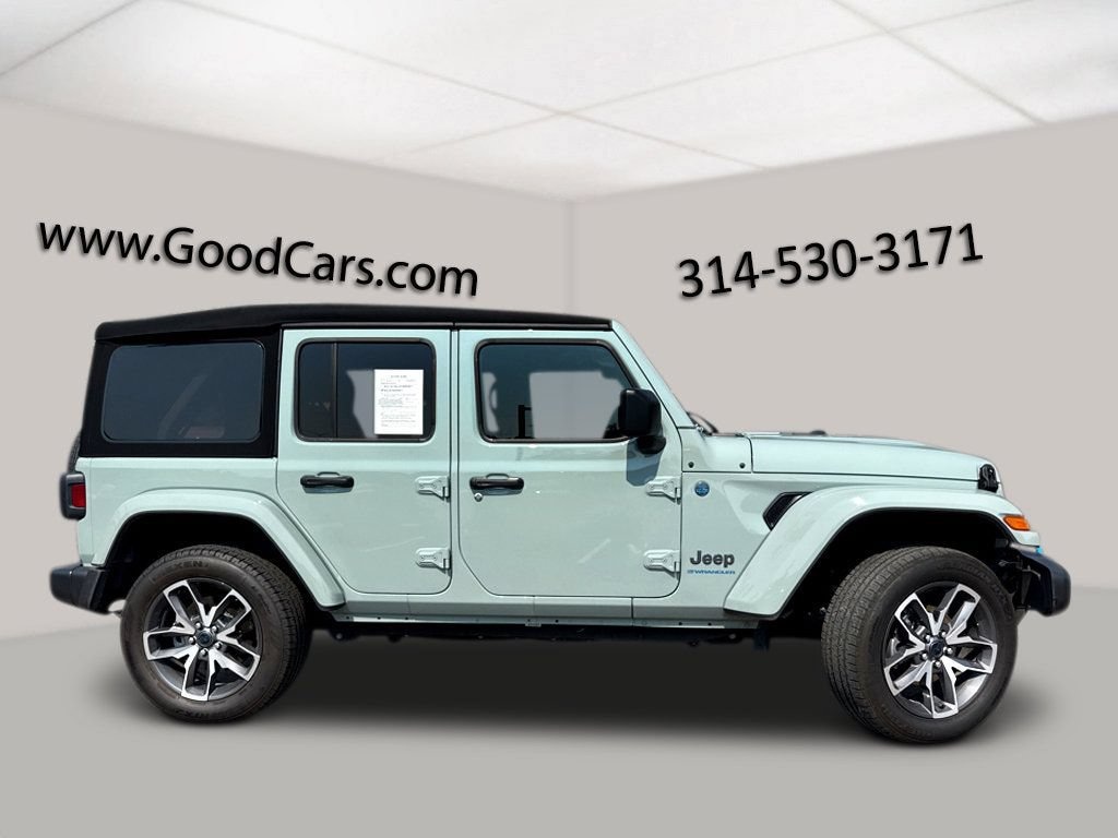 Certified 2024 Jeep Wrangler 4xe Sport S Convertible