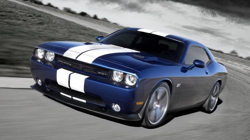 2016 Dodge Challenger in blue