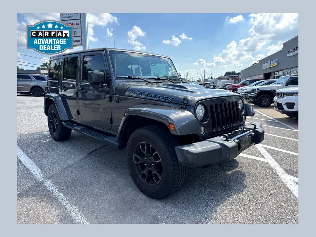 Used 2017 Jeep Wrangler Unlimited Smoky Mountain Convertible