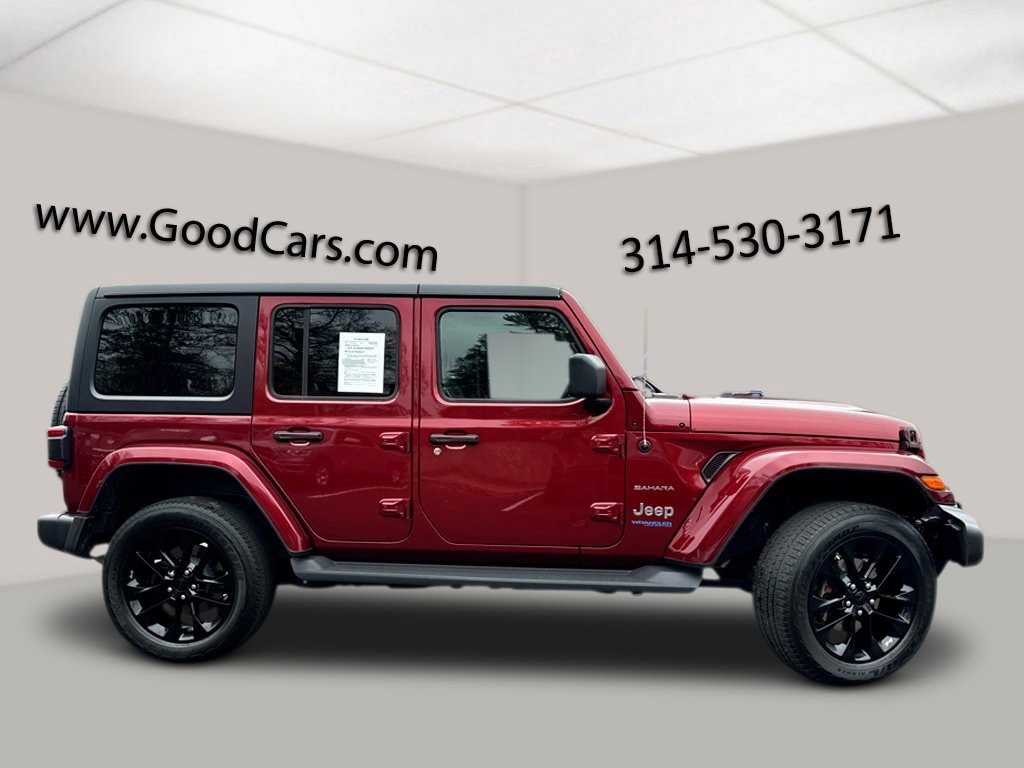 Used 2021 Jeep Wrangler 4xe Unlimited Sahara Convertible