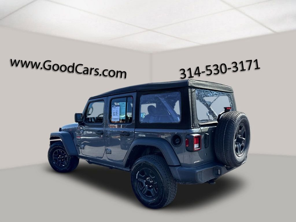 Certified 2022 Jeep Wrangler Unlimited Sport Convertible