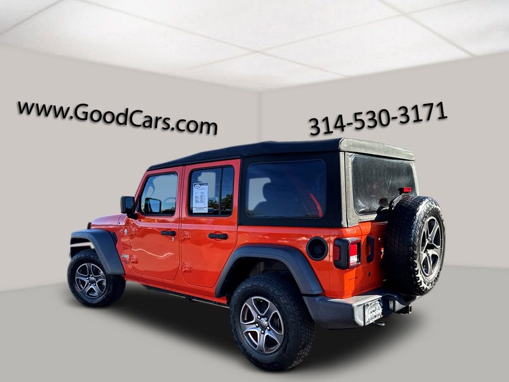 Used 2018 Jeep Wrangler Unlimited Sport S Convertible