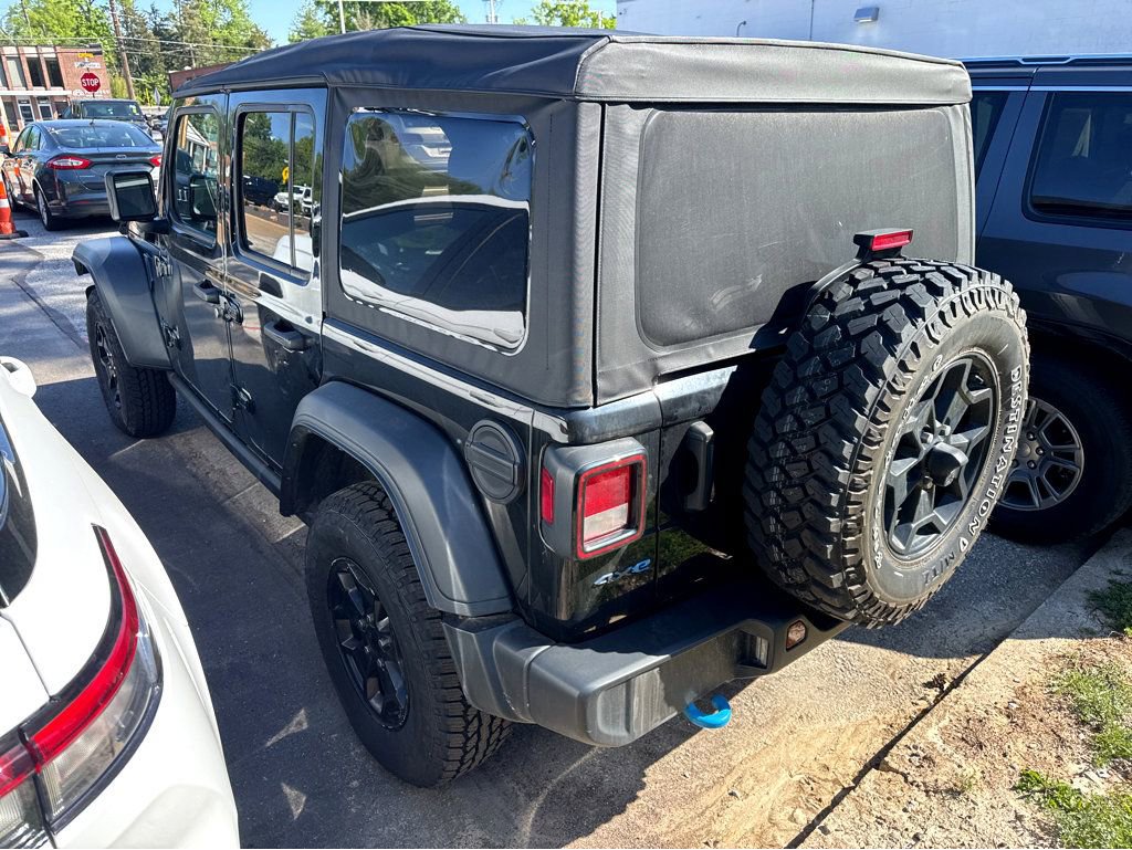 Certified 2023 Jeep Wrangler 4xe Willys 4XE with VIN 1C4JJXN68PW599311 for sale in St. Louis, MO