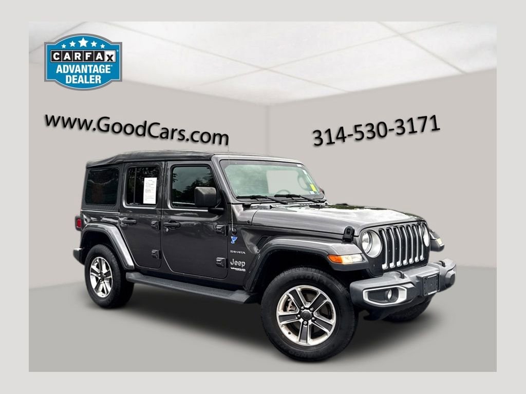 Used 2021 Jeep Wrangler Unlimited Sahara Convertible