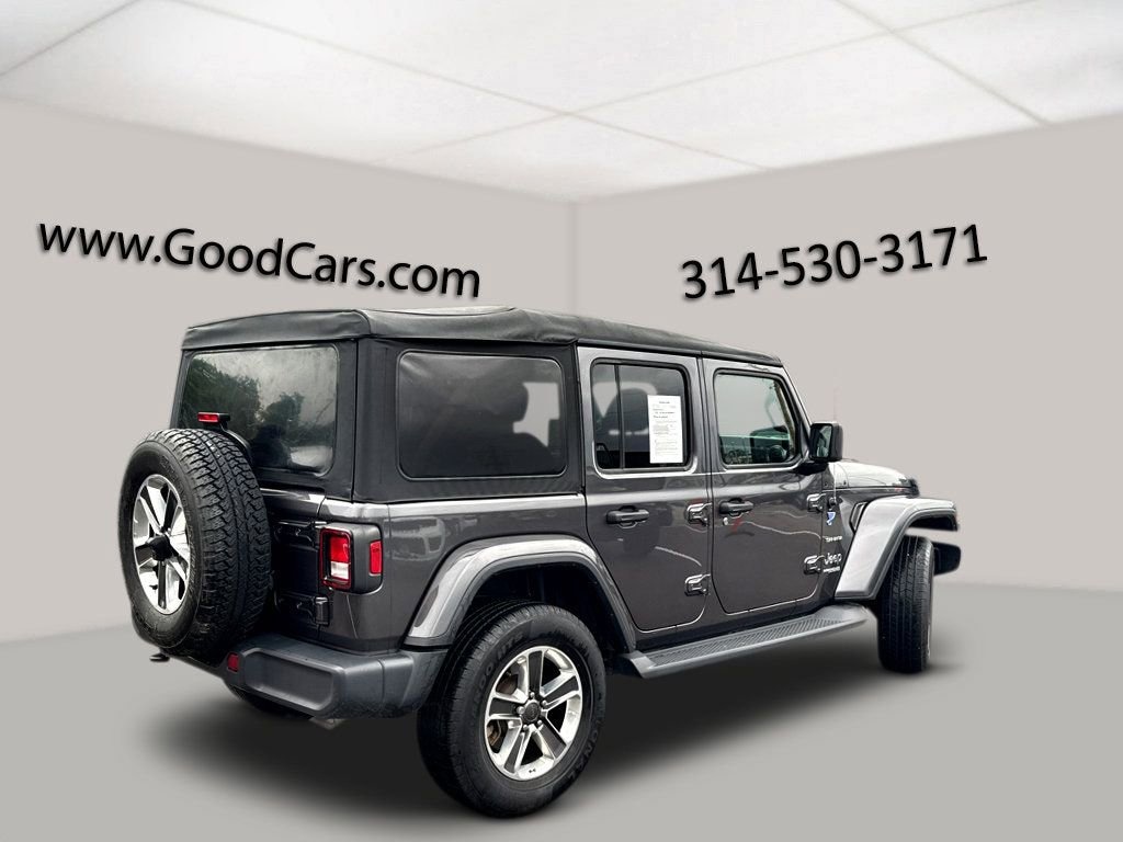 Used 2021 Jeep Wrangler Unlimited Sahara Convertible