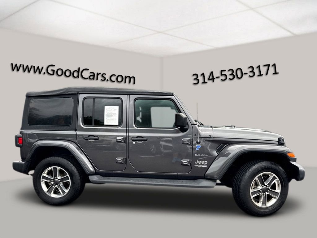 Used 2021 Jeep Wrangler Unlimited Sahara Convertible
