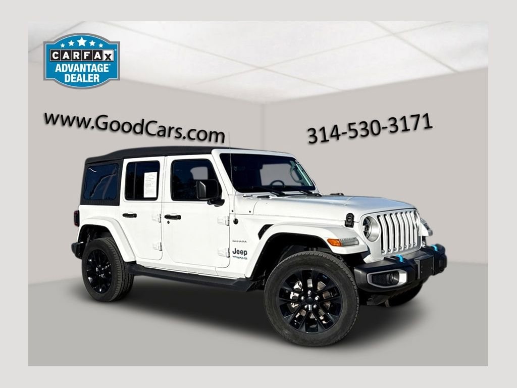 Certified 2022 Jeep Wrangler 4xe Unlimited Sahara Convertible