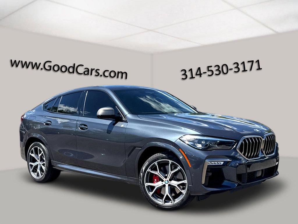 Arctic Gray Metallic 2021 BMW X6 SUV / Crossover All-Wheel Drive Automatic