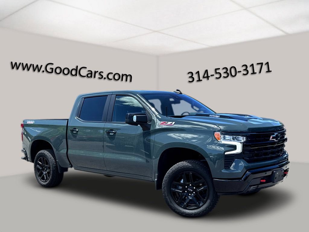 Cypress Gray 2026 Chevrolet Silverado 1500 Pickup Truck Four-Wheel Drive Automatic