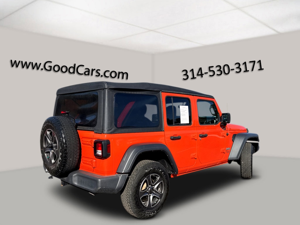 Used 2018 Jeep Wrangler Unlimited Sport S Convertible