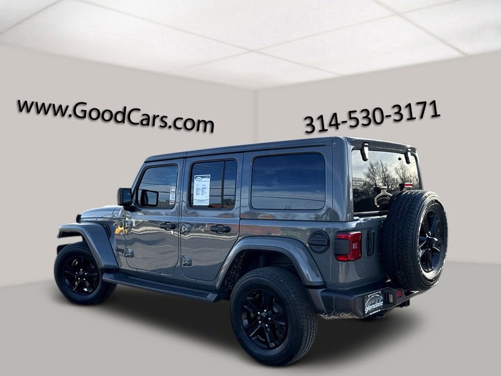 Used 2021 Jeep Wrangler Unlimited Sahara Altitude Convertible
