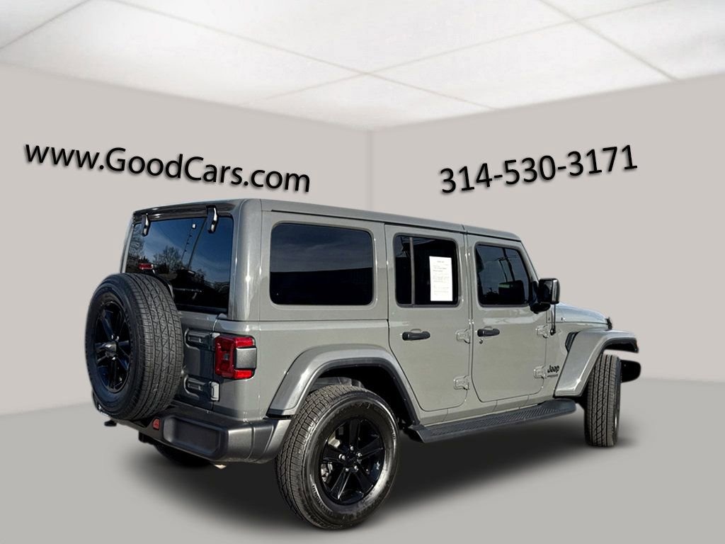 Used 2021 Jeep Wrangler Unlimited Sahara Altitude Convertible