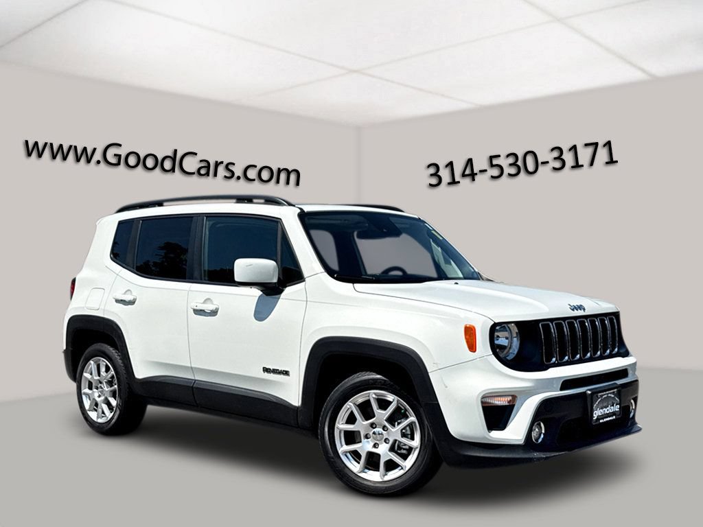 Alpine White Clearcoat 2021 Jeep Renegade SUV / Crossover Front-Wheel Drive Automatic