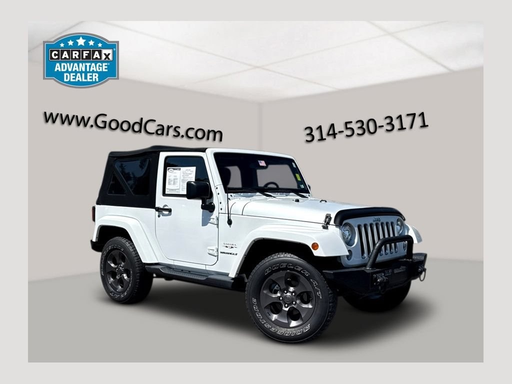 Used 2017 Jeep Wrangler Sahara Convertible
