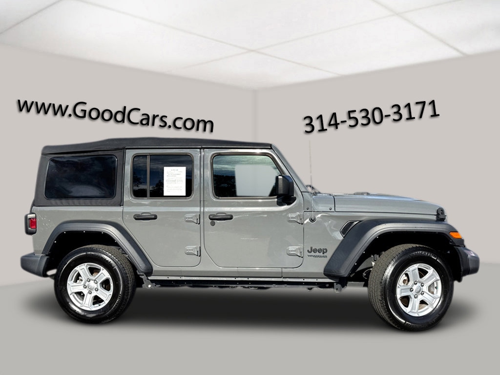 Used 2022 Jeep Wrangler Unlimited Sport S Convertible