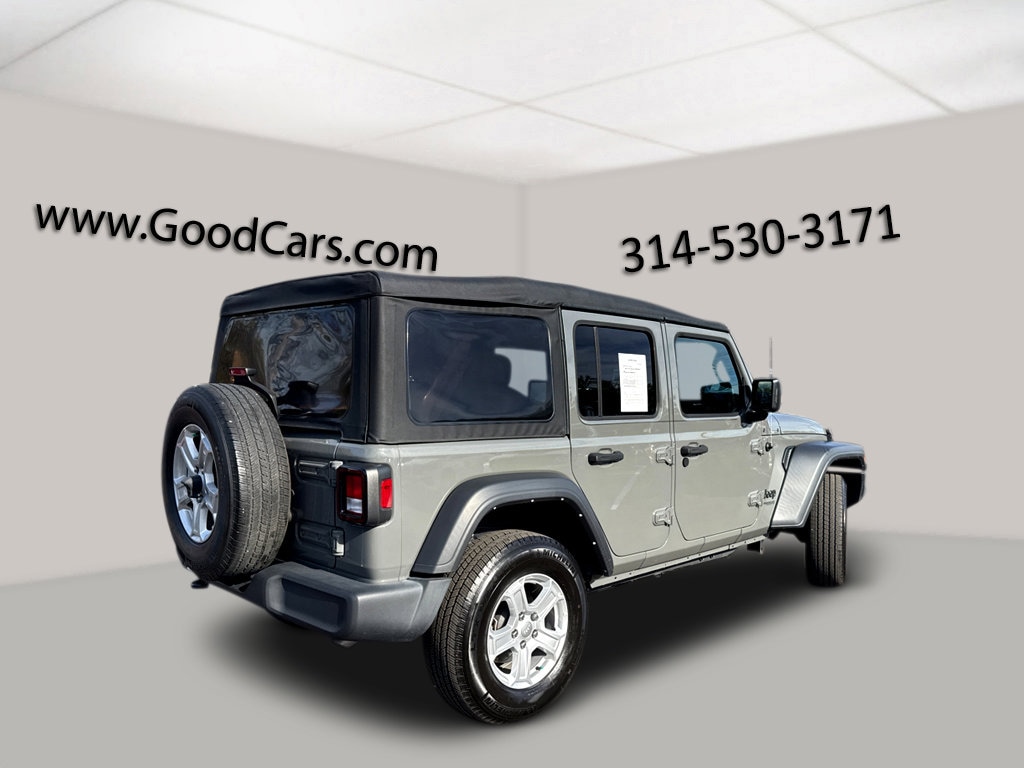 Used 2022 Jeep Wrangler Unlimited Sport S Convertible