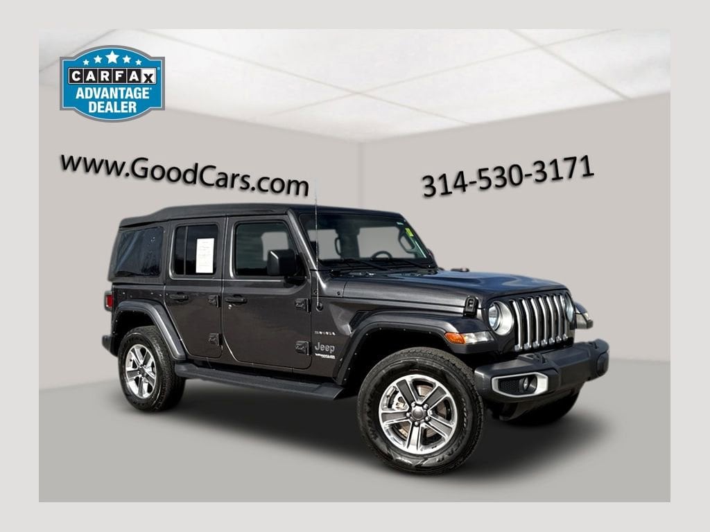 Certified 2021 Jeep Wrangler Unlimited Sahara Convertible