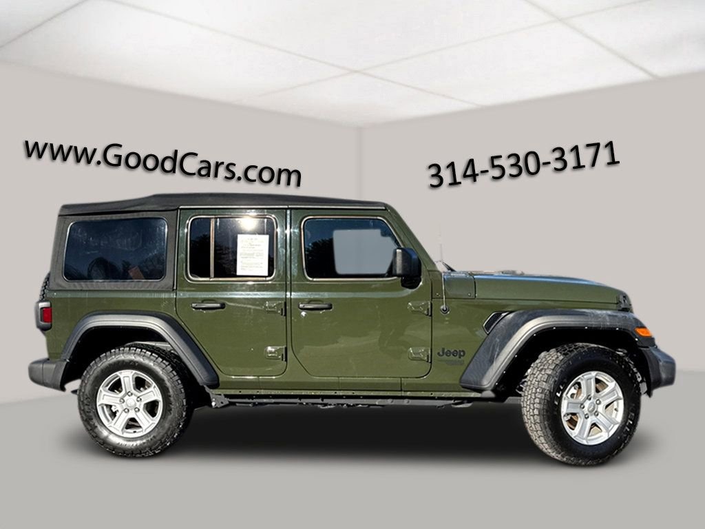 Certified 2021 Jeep Wrangler Unlimited Sport S Convertible