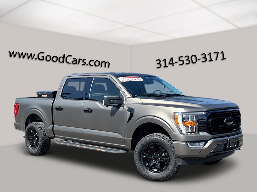 Stone Gray Metallic 2023 Ford F-150 Pickup Truck Four-Wheel Drive Automatic