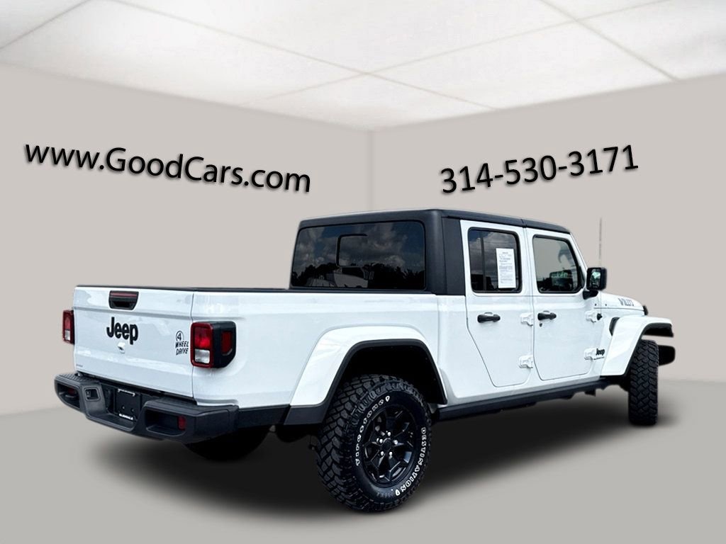 Certified 2022 Jeep Gladiator Willys Truck
