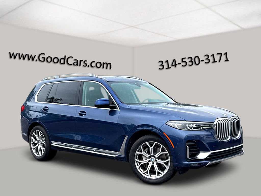 Phytonic Blue Metallic 2019 BMW X7 SUV / Crossover All-Wheel Drive Automatic