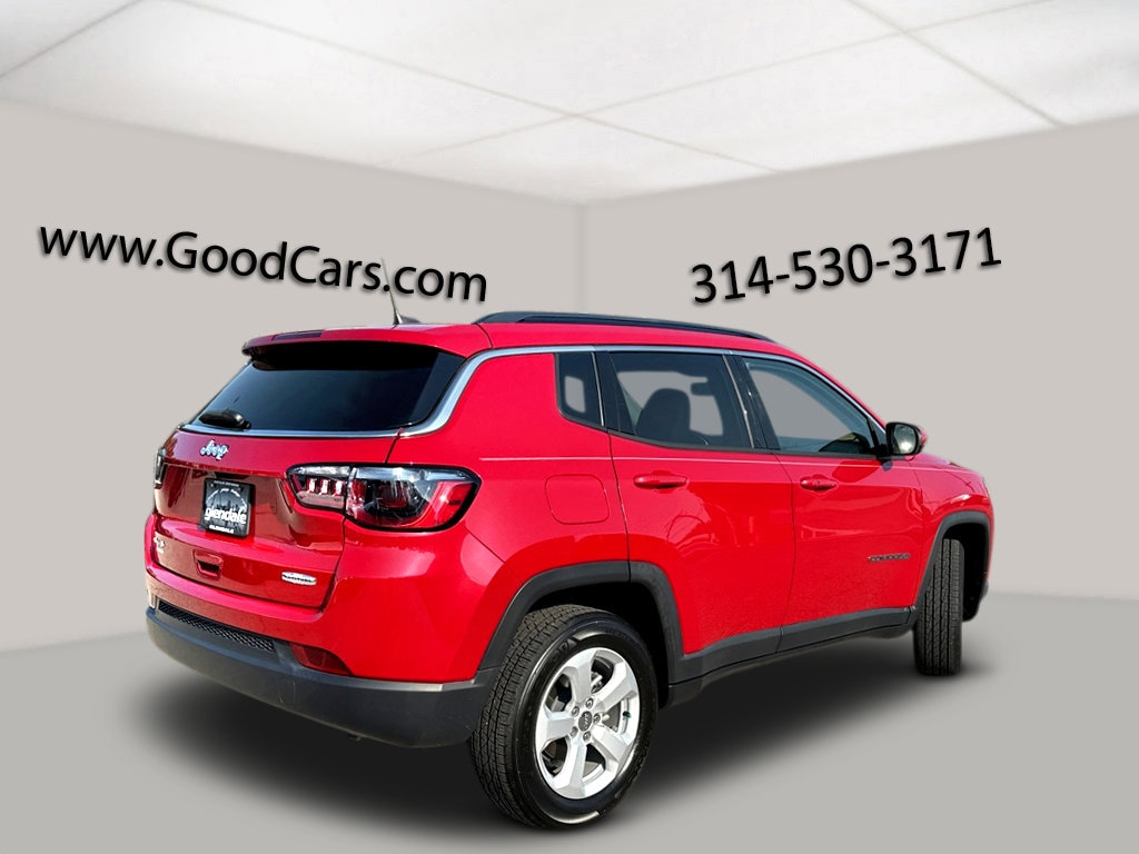 Certified 2021 Jeep Compass Latitude with VIN 3C4NJDBB7MT548059 for sale in Glendale, MO