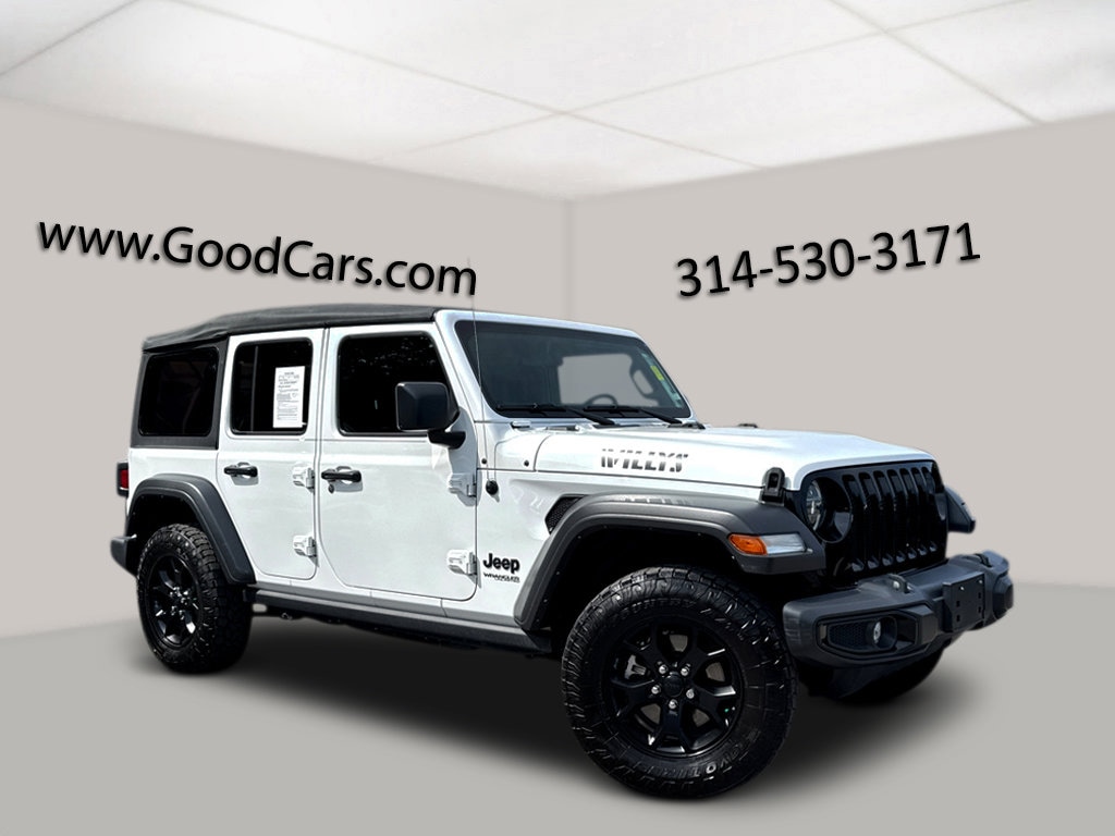 Used 2021 Jeep Wrangler Unlimited Willys Convertible
