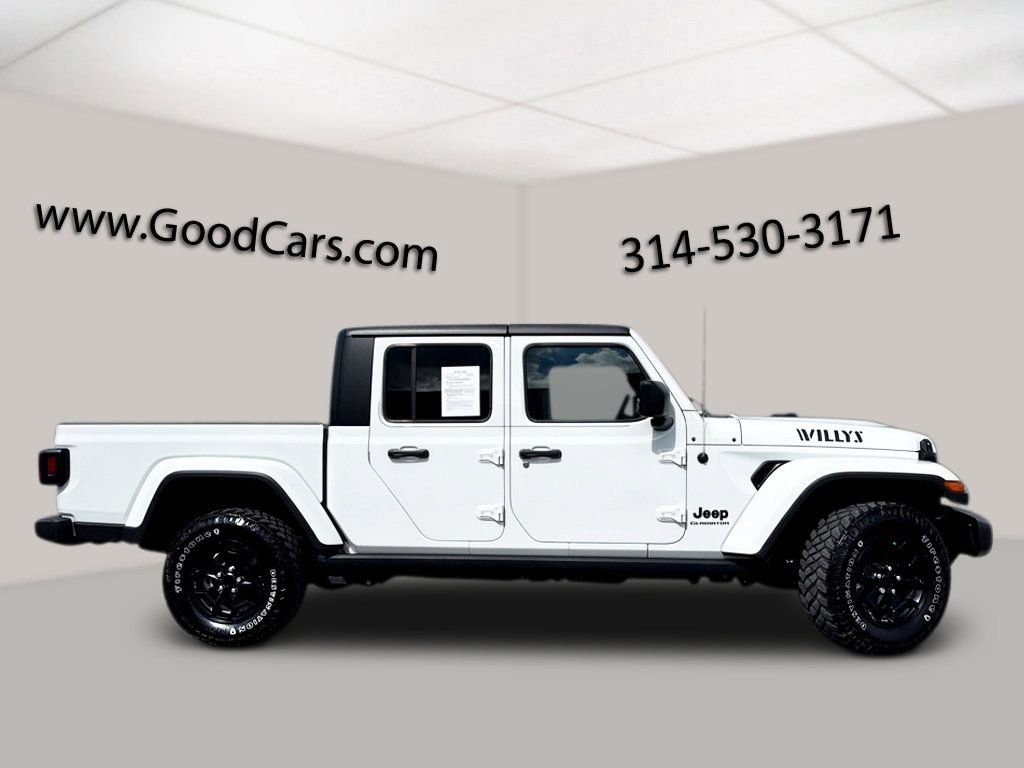 Certified 2022 Jeep Gladiator Willys Truck