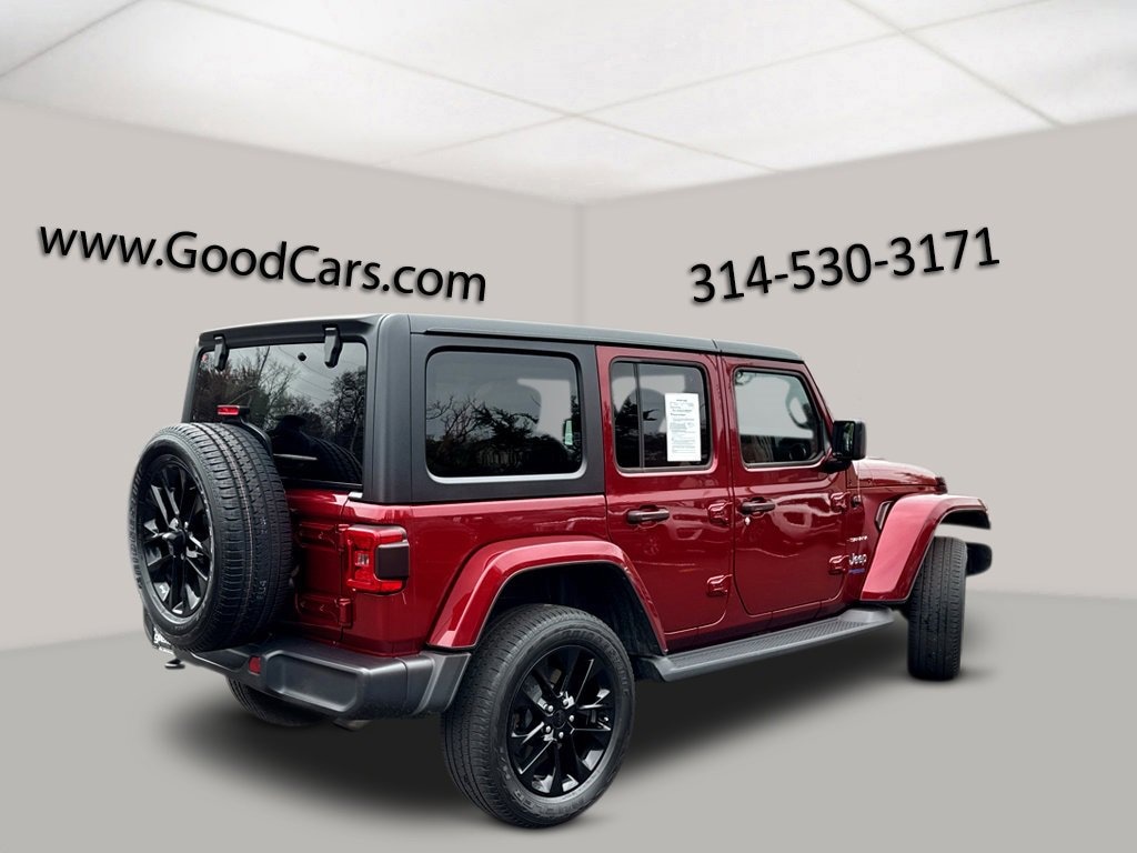 Used 2021 Jeep Wrangler 4xe Unlimited Sahara Convertible
