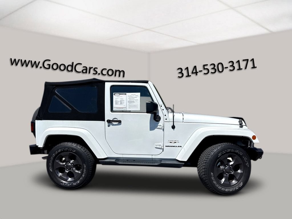 Used 2017 Jeep Wrangler Sahara Convertible