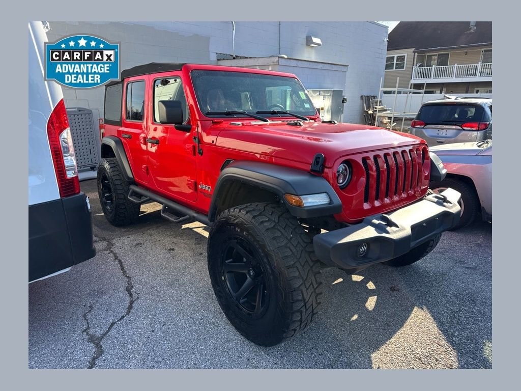 Certified 2020 Jeep Wrangler Unlimited Sport S Convertible