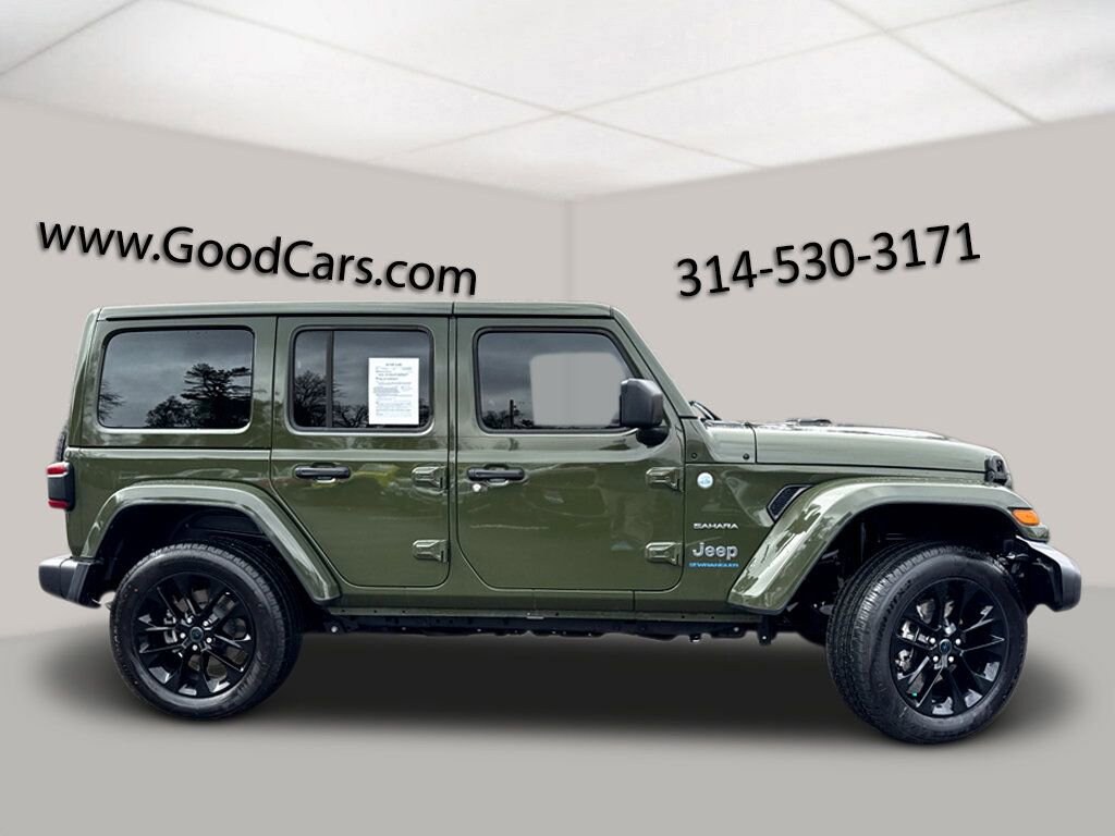 Used 2024 Jeep Wrangler 4xe Sahara Convertible