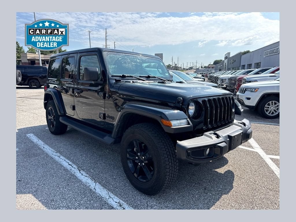 Used 2021 Jeep Wrangler Unlimited Sahara Altitude Convertible