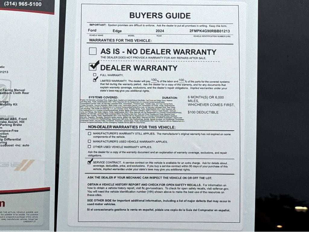 2024 Ford Edge SE - Photo 27