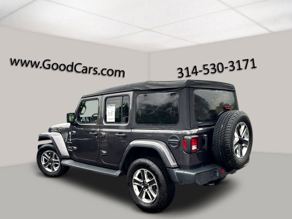 Used 2021 Jeep Wrangler Unlimited Sahara Convertible