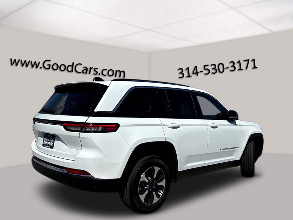 Used 2022 Jeep Grand Cherokee 4xe with VIN 1C4RJYB64N8758680 for sale in Glendale, MO